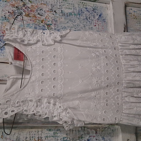 KATE SPADE EYELET DRESS - Picture 2 of 14